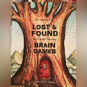 The Thinking Tree Lost & Found Brain Game Book Art & Logic Therapy Book